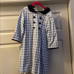 Bella bliss velvet trim dress size 8